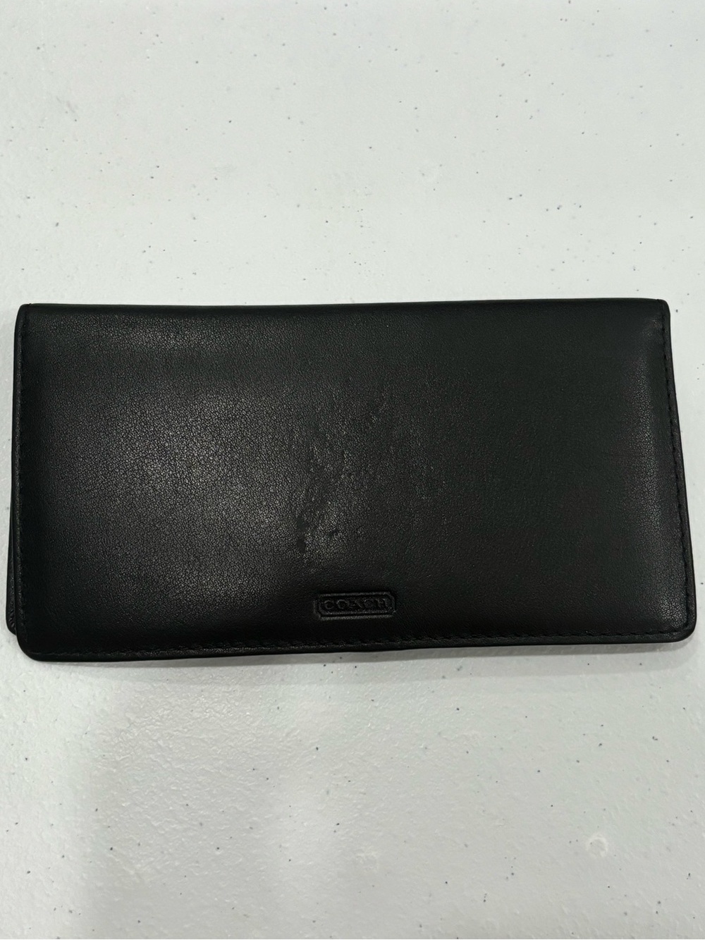 Vintage COACH Leather Wallet/Checkbook Cover